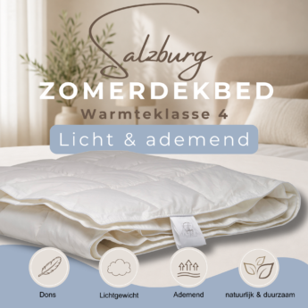 Zomerdekbed halfdons