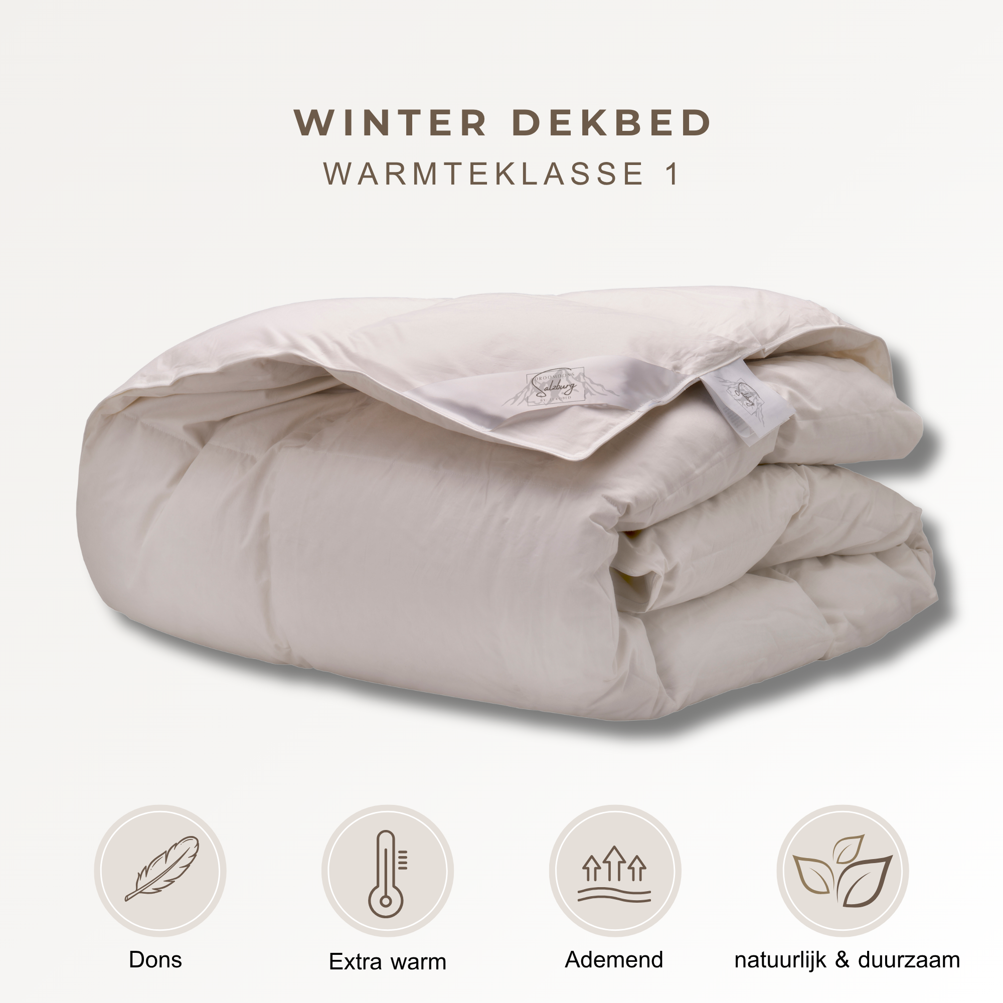 Winter Dekbed Oostenrijks schuddons Salzburg - Afbeelding 2